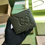 G*ucci  Wallets Top Quality 11*9CM