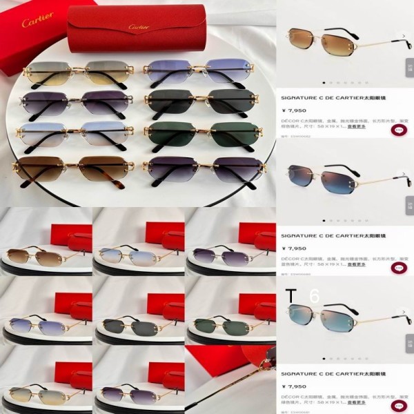 C*artier  Glasses Top Quality