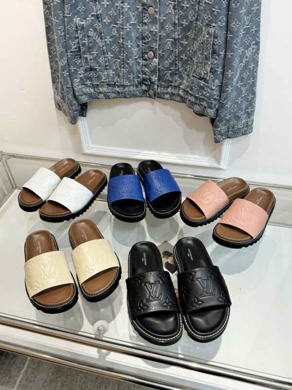 Men Women L*ouis V*uitton Top Sandals