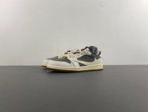 Kids T*ravis S*cott x Air Jordan 1 OG Low PS 'Reverse Mocha'  DO5442-162
