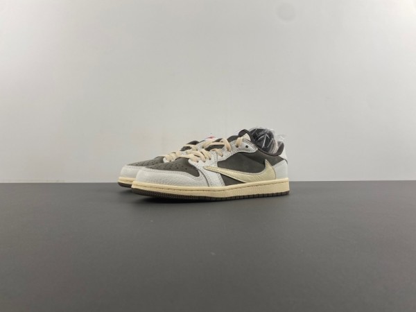 Kids T*ravis S*cott x Air Jordan 1 OG Low PS 'Reverse Mocha'  DO5442-162