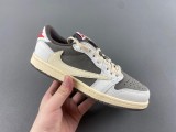 Kids T*ravis S*cott x Air Jordan 1 OG Low PS 'Reverse Mocha'  DO5442-162