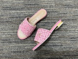 Women C*hanel Top Slippers