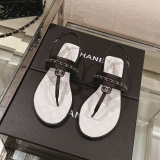 Women C*hanel Top Slippers