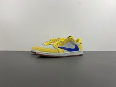 Kids T*ravis S*cott x Air Jordan 1 OG Low PS 'Reverse Mocha'  DO5442-162