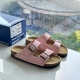 Women D*ior X B*irkenstock Top Quality Sandals
