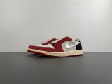 Y3版 T*rophy Room x Air Jordan 1 Low OG “Rookie Card: Home”  HV6157-100