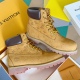 Men Women L*ouis V*uitton x T*imberland Top Quality Sneakers