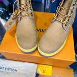 Men Women L*ouis V*uitton x T*imberland Top Quality Sneakers
