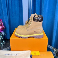 Men Women L*ouis V*uitton x T*imberland Top Quality Sneakers