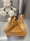 Men Women L*ouis V*uitton x T*imberland Top Quality Sneakers
