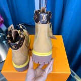 Men Women L*ouis V*uitton x T*imberland Top Quality Sneakers