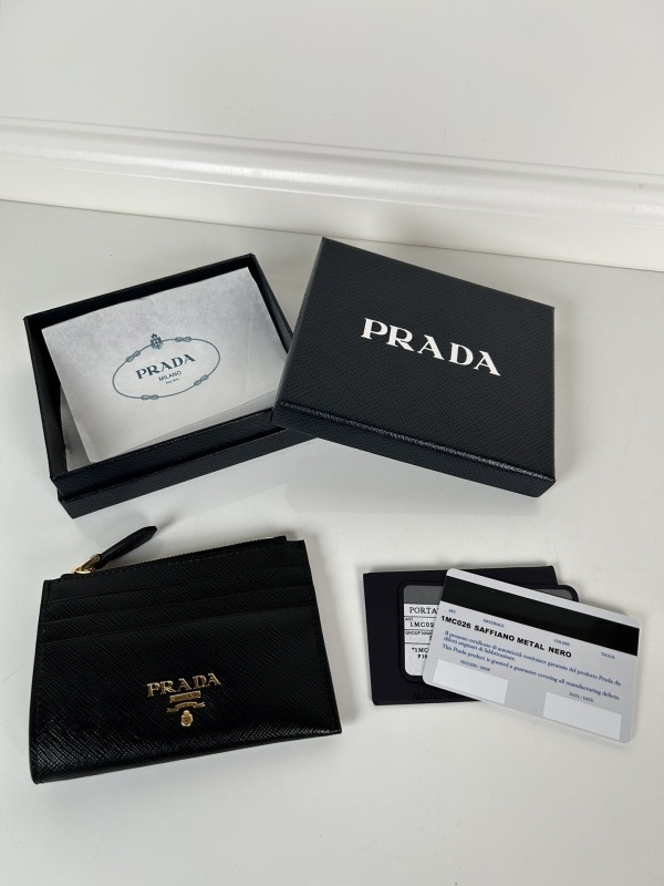 P*rada Top Wallets 12*8.5CM