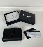 P*rada Top Wallets 12*8CM