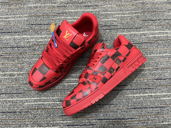 Men L*ouis V*uitton Top Sneakers