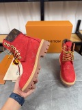 Men Women L*ouis V*uitton x T*imberland Top Quality Sneakers