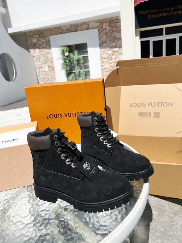 Men Women L*ouis V*uitton x T*imberland Top Quality Sneakers