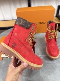 Men Women L*ouis V*uitton x T*imberland Top Quality Sneakers