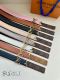 L*ouis V*uitton Belts Top Quality  30MM