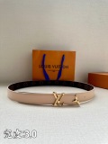 L*ouis V*uitton Belts Top Quality  30MM