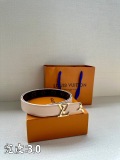 L*ouis V*uitton Belts Top Quality  30MM