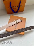 L*ouis V*uitton Belts Top Quality  30MM