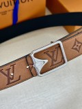 L*ouis V*uitton Belts Top Quality  34MM