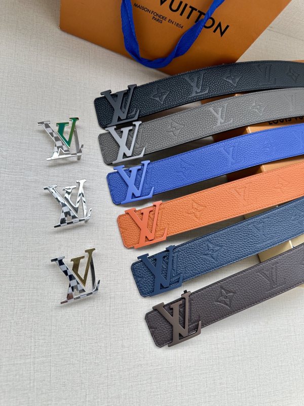 L*ouis V*uitton Belts Top Quality  40MM