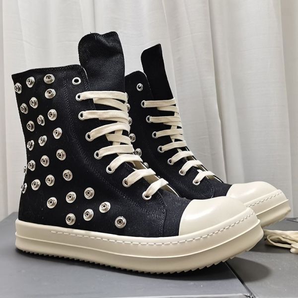 Men Women R*ick O*wens Top Sneakers