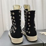 Men Women R*ick O*wens Top Sneakers