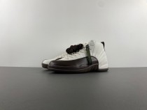 J*ordan 12 White/Baroque Brown-Sail  FZ5026-100