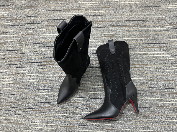 Women C*hristian L*ouboutin Top Quality Boots