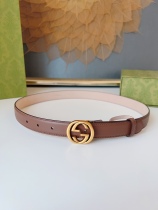G*ucci Belts Top Quality  25MM