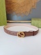 G*ucci Belts Top Quality  25MM