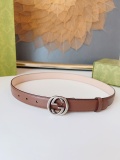 G*ucci Belts Top Quality  25MM