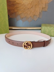 G*ucci Belts Top Quality  25MM