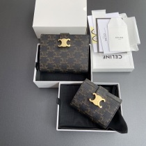 C* eline Wallets Top Quality 14*11.5*2CM