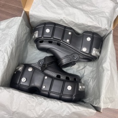 Men Women C*rocs x Ba*lenciaga Hardcrocs Slide