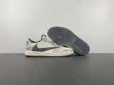 T*ravis Scott x Fragment Design x J*ordan A*ir J*ordan 1 Low OG SP XS3086-009