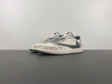 T*ravis Scott x Fragment Design x J*ordan A*ir J*ordan 1 Low OG SP XS3086-009