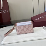 G*ucci Wallets Top Quality  7*10CM
