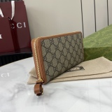 G*ucci  Wallets Top Quality 19*10*2.5CM