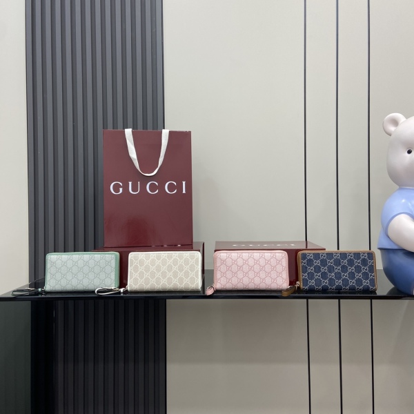 G*ucci  Wallets Top Quality 19*10*2.5CM