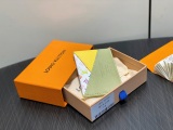 L*ouis V*uitton Top Quality Wallets  10*7*0.3CM