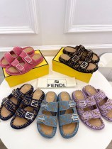 Men Women F*endi Top Quality Sandals
