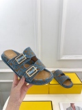 Men Women F*endi Top Quality Sandals