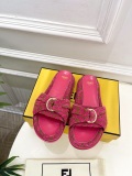 Men Women F*endi Top Quality Sandals