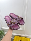 Men Women F*endi Top Quality Sandals