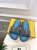 Men Women F*endi Top Quality Sandals