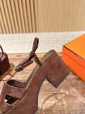 Women H*ermes Top Quality Sandals 5-7.5CM
